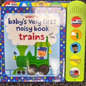 BOGO🎀 Usborne Train Book- Needs Battery replaced